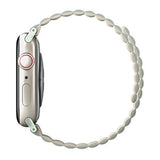 Uniq Revix Strap for Apple Watch 7/8/9/10/SE/SE2/Ultra 42/44/45/49mm Sage and Beige - UNIQ-45MM-REVSAGBEG