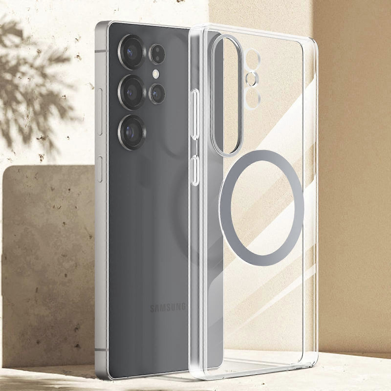 Samsung Galaxy S25 Ultra 6.9" Clear Magnetic Case - GP-FPS938SAATW