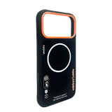 Nimmy Cool & Cute 2.0 Case with MagSafe for iPhone 17 Pro Max 6.9" Black Orange - N-YJKM-CX2.0-IP17-PRO-MAX-01
