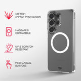 Tech21 Evo Lite Magnet Case for Samsung Galaxy S26 6.3" Clear - T21-11554