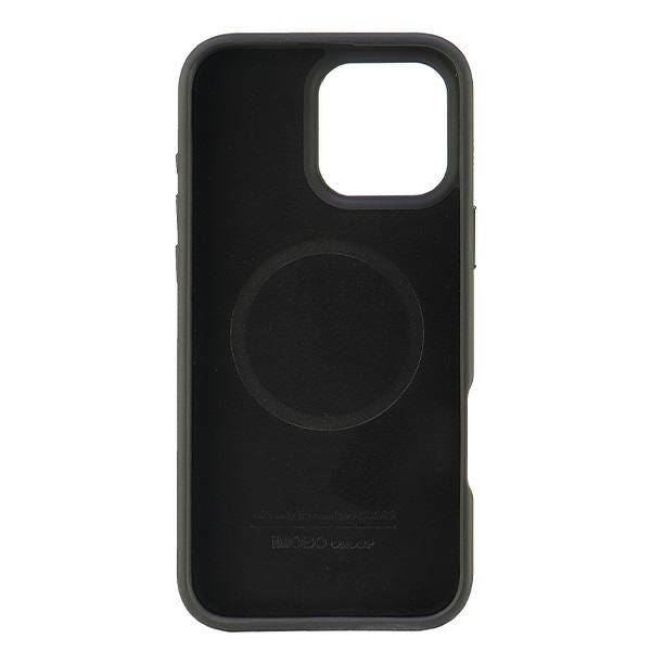 Audi Genuine Leather Hardcase with MagSafe for iPhone 16 Pro Max 6.9" Black/Red - AU-TPUPCMIP16PM-R8/D3-RD