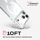 Tech21 Evo Clear Lite Case with MagSafe for iPhone 17/18 Pro Max 6.9" Clear - T21-11723