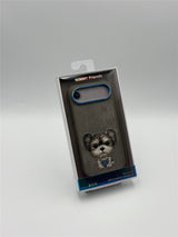 Nimmy Big Eye Cute Pet Yorkie Dog Case with MagSafe for iPhone 17 Air 6.5" Grey Blue - N-XDY-IP17-AIR-027