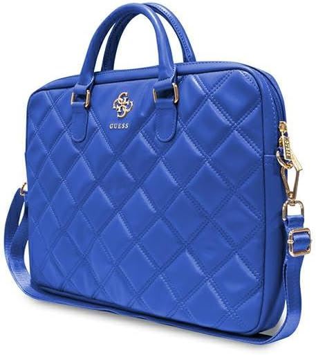 Guess Quilted 4G Bag for 16" Laptop Blue - GUCB15ZPSQSSGB