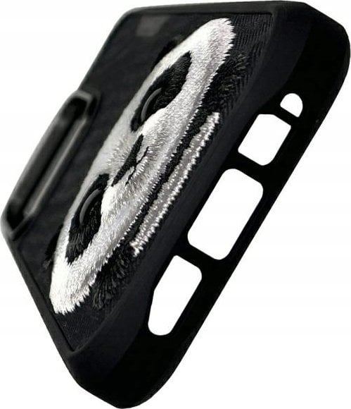 Nimmy Big Eyed Pet 2.0 Panda Case for iPhone 16 Pro Max 6.9" Black - N-XDY-iP61-Pro-Max-06