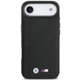 BMW M Quilted Logo Case with MagSafe for iPhone 17 Air 6.5" Black - BMHMP17M25PSECHK