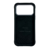 Nimmy Big Eye Cute Pet Travel Panda Case with MagSafe for iPhone 17 Pro Max 6.9" Black Grey - N-XDY-IP17-PRO-MAX-06-A
