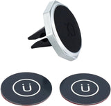 Xqisit Magnetic Air Vent Car Holder Silver Black - 38471