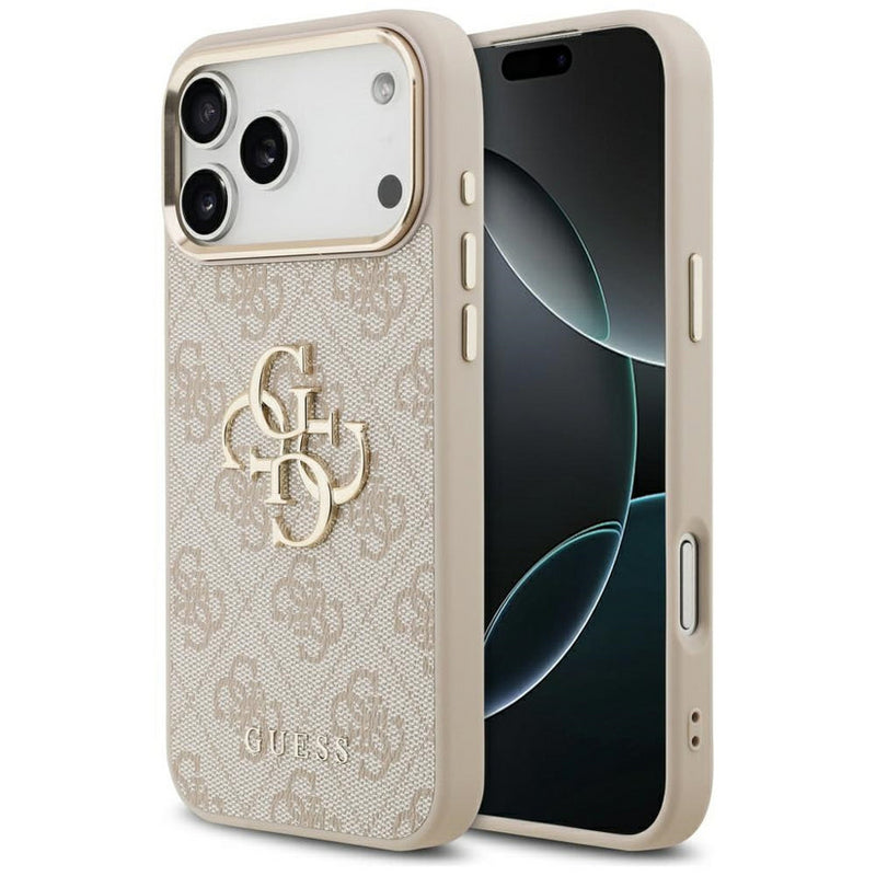 Guess Big 4G Classic Logo Case for iPhone 17 Pro Max 6.9" Rose Gold - GUHCP17X4GMGCPI