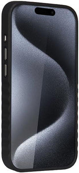 Audi Synthetic Leather Hard Case with MagSafe for iPhone 15 Pro 6.1" Brown - AU-TPUPCMIP15P-GT/D3-BN