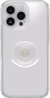 Otterbox Symmetry Series Popsockets for iphone 14 Pro Max 6.7" Clear 77-88815