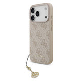Guess 4G Charms Case for iPhone 17 Pro 6.3" Tone on Tone Pink - GUHMP17LGF4GCP
