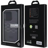 Audi IML Hard Case with MagSafe for iPhone 15 Pro 6.1" Black - AU-IMLMIP15P-A6/D3-BK