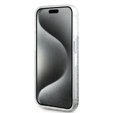 Karl Lagerfeld Liquid Glitter Karl Head Case with MagSafe for iPhone 15 Pro Max 6.7" Clear - KLHMP15XLGKISGH
