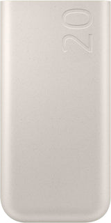 Samsung 20000mAh 45W 3 USB C Port Super Fast PD Battery Pack Beige - EB-P4520XUEGEU