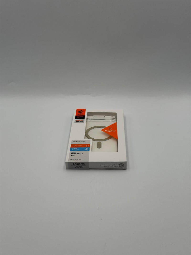 Spigen Ultra Hybrid MagSafe Case for iPhone 17 Air 6.5" Clear/Gold - ACS10315