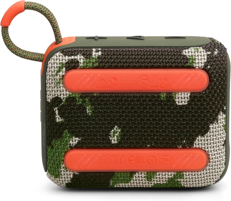 JBL Harman Go 4 Portable Bluetooth Speaker Squad - JBLGO4SQUAD