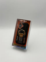 Nimmy Cool & Cute 2.0 Gorilla Case with MagSafe Stand for iPhone 17 6.3" Black Orange - N-YJKM-CXZJZH-IP17-016