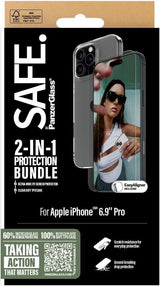 Panzer Glass 2 in 1 Bundle for iPhone 16 Pro Max 6.9" Clear - BSAFE95899