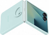 Samsung Galaxy Z Flip 7 6.9" Silicone Case with Ring Mint - EF-PF766TMEGWW