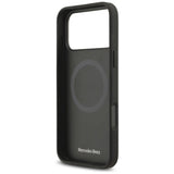 Mercedes Leather Vintage Logo Case with MagSafe for iPhone 17 Pro Max 6.9" Taupe - MEHMP17X25RICVLT