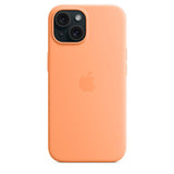 Apple Silicone Case with MagSafe for iPhone 15 6.1" Orange Sorbet A3123 - MT0H3ZM/A