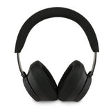 Guess Saffiano ENC Triangle Logo Wireless On Ear Headphones Black - GUBHC15PGMRTRK