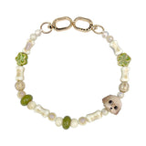 Nimmy Big Eye Cute Pet Teddy Mobile Phone Chain Bag Charm Ceramic Bracelet Brown - N-XDY-SL-014