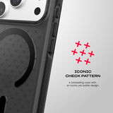 Tech21 Evo Check Case with MagSafe for iPhone 17/18 Pro 6.3" Smokey Black - T21-11633