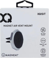 Xqisit Magnetic Air Vent Car Holder Silver Black - 38471