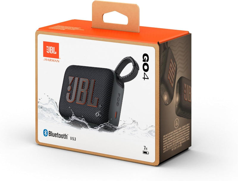JBL Harman Go 4 Portable Bluetooth Speaker Black - JBLGO4BLK