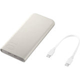 Samsung 25W Beige Dual USB C Battery Pack 10000 mAh - EB-P3401XUEGWW