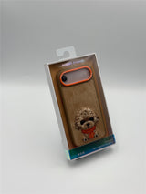 Nimmy Big Eye Cute Pet Poodle Dog Case with MagSafe for iPhone 17 Air 6.5" Brown Orange - N-XDY-IP17-AIR-04