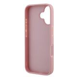Guess IML Glitter Circle Case with MagSafe for iPhone 16 6.1" Pink - GUHCP16SHG4SGP