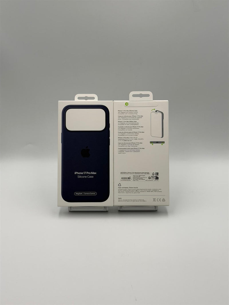 Apple Silicone Case with MagSafe for iPhone 17 Pro Max 6.9" Midnight A3560 - MGFP4ZM/A