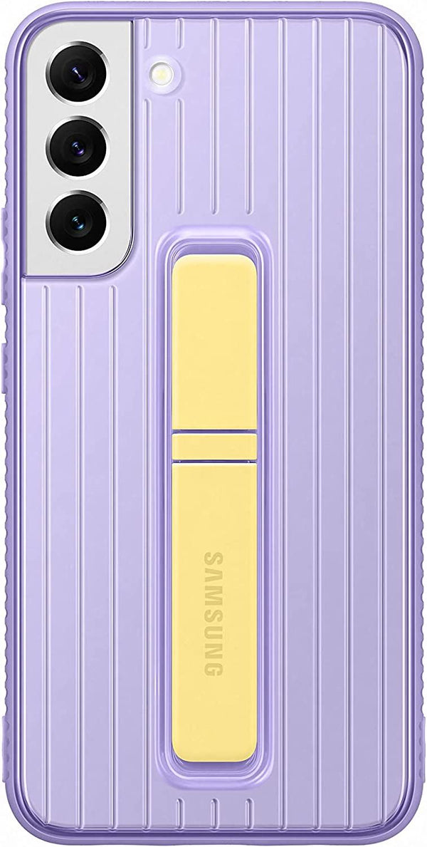 Samsung Galaxy S22 Plus Protective Standing Cover Lavender/Yellow - EF-RS906CVEGWW