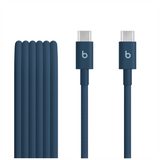 Beats 1.5M 60W USB C to USB C Woven Cable Nitro Navy - MDGE4ZM/A