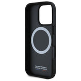 BMW M Performance Tricolor Printed Stripes Case with MagSafe for iPhone 16 Pro Max 6.9" Black - BMHMP16X23PUPTK