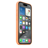 Apple Silicone Case with MagSafe for iPhone 15 Pro 6.1" Orange Sorbet A3125 - MT1H3ZM/A