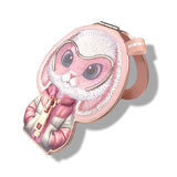 Nimmy Cool & Cute 2.0 Pink Rabbit Embroidery Magnetic Stand with MagSafe Pink - N-KM-BSZJ-030