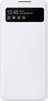 Samsung Galaxy A42 S View Flip Cover White Folio Case EF-EA426PWEG