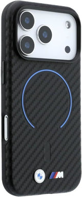 BMW M Carbon Printed Ring Case with MagSafe for iPhone 17/18 Pro Max 6.9" Black - BMHMP18X26SWPCMKB