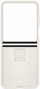 Samsung Galaxy Z Flip 5 Silicone Case with Ring Cream - EF-PF731TUEGWW