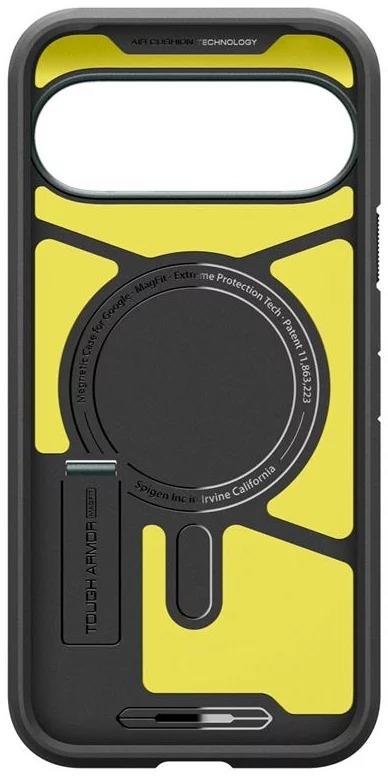 Spigen Tough Armor AI Case with Pixelsnap for Google Pixel 10 Pro XL 6.8" Abyss Green - ACS09730