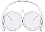 Sony MDR-ZX110 3.5mm On Ear Headset White - MDR-ZX110/WZ