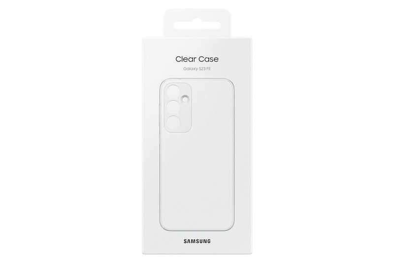 Samsung Galaxy S23 FE Clear Slim TPU Case Transparent - EF-QS711CTEGWW