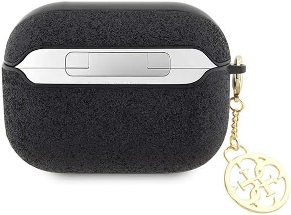 Guess Glitter Flake 4G Charm Collection for Airpods Pro 2 Black - GUAP2GLGSHK
