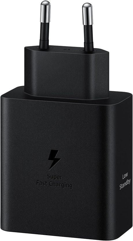 Samsung 50W USB C Mains Charger with 5 Amp Type C Cable Black EU Plug - EF-T5020XBEGWW