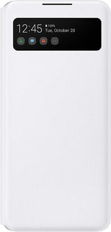 Samsung Galaxy A42 Smart S View Wallet Cover White - EF-EA426PWEGEW