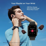 Amazfit GTS 2E Heart Rate, Fitness & Smart Watch Midnight Black